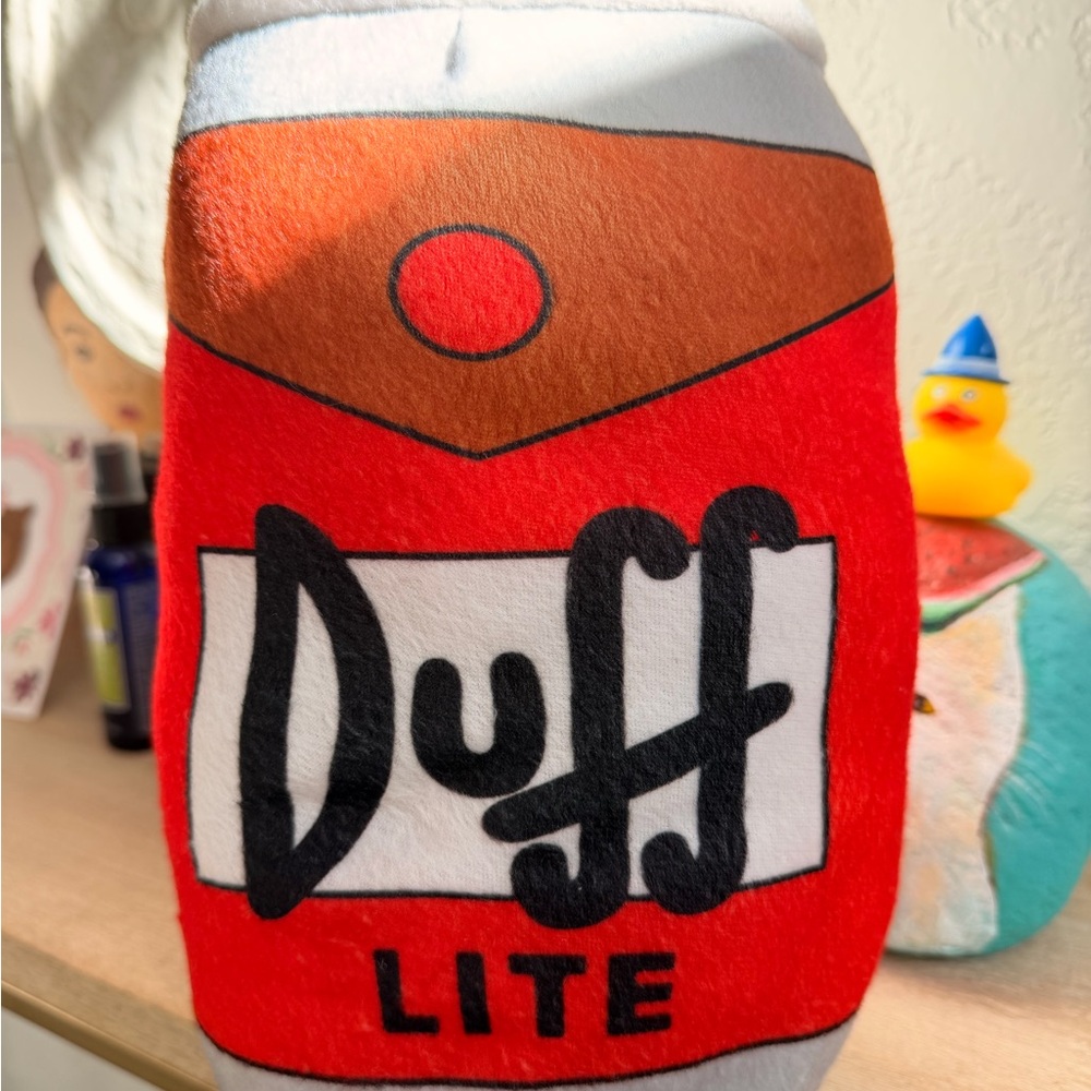 Universal Studio Simpsons Duff Lite Plush Toy
